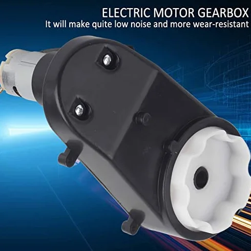 Cambio 12000 Giri / min con Motore 12V, Motore Elettrico con Cambio per Bambini Auto elettriche e Moto ad Alta velocità RS390 Motore Match per Bambini su Auto