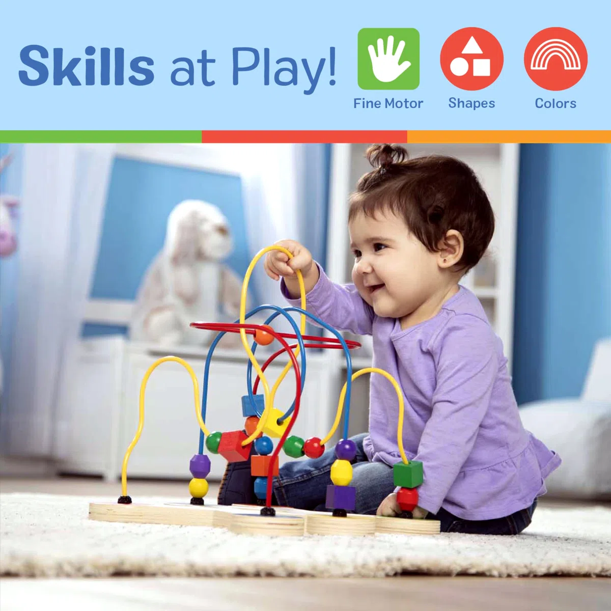 Melissa & Doug 12281 - Dedalo con Solidi Geometrici