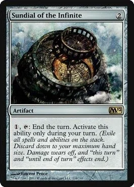 Magic: The Gathering - Sundial of The Infinite - Meridiana dell'Infinito - Magic 2012