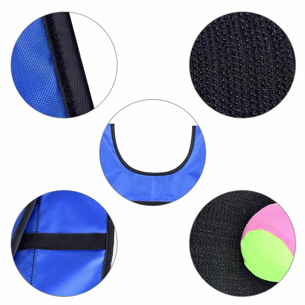 Klettballspiel 2 Zielwesten con 10 Giochi di Lancio Klettbälle con klebejacke Klettball Set per i Bambini