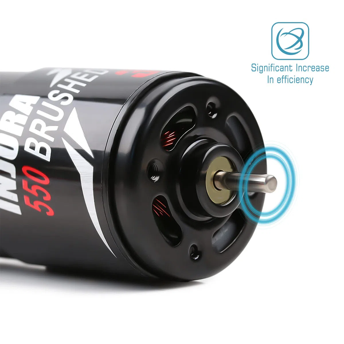 INJORA 550 RC Spazzolato Motore Impermeabile 35T Brushed Waterproof Motor per 1/10 Crawler Axial SCX10 Pro TRX4 TRX6 VS4-10 Redcat Gen 8 7 Pro Enduro RC Auto Barca