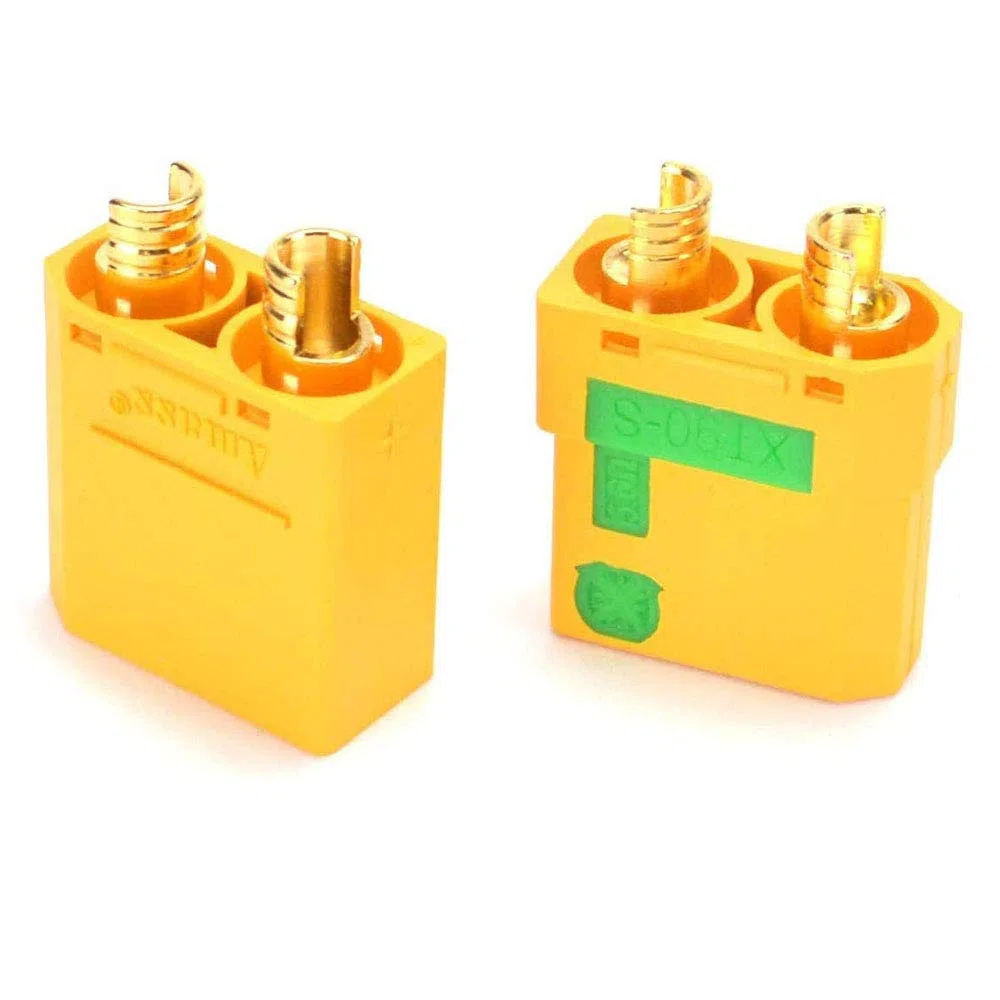 5Paia Amass Anti-Scintilla XT90S XT90-S XT90 Connettore Maschio Femmina Adattatore per Batteria ESC e Caricatore Cavo per RC Auto Camion Drone Quadcopter Brushless Motor FPV Batteria