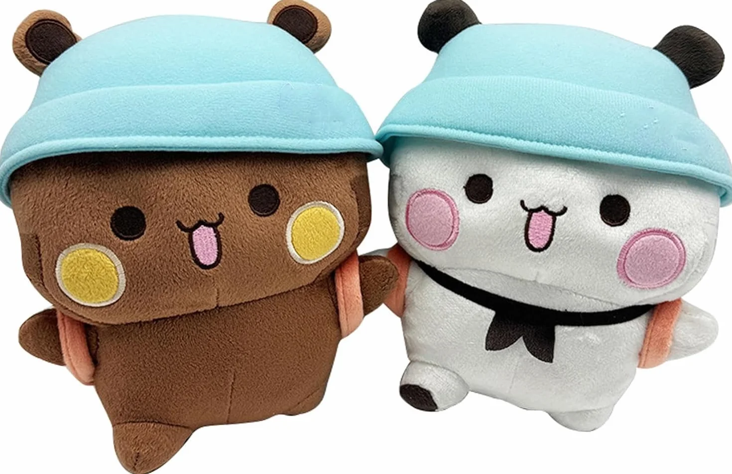 Bubu And Dudu Plush, Giocattolo Peluche Adorabile Coperta Conforme Animale, Regali per Natale per Ragazzi E Ragazze-2pc