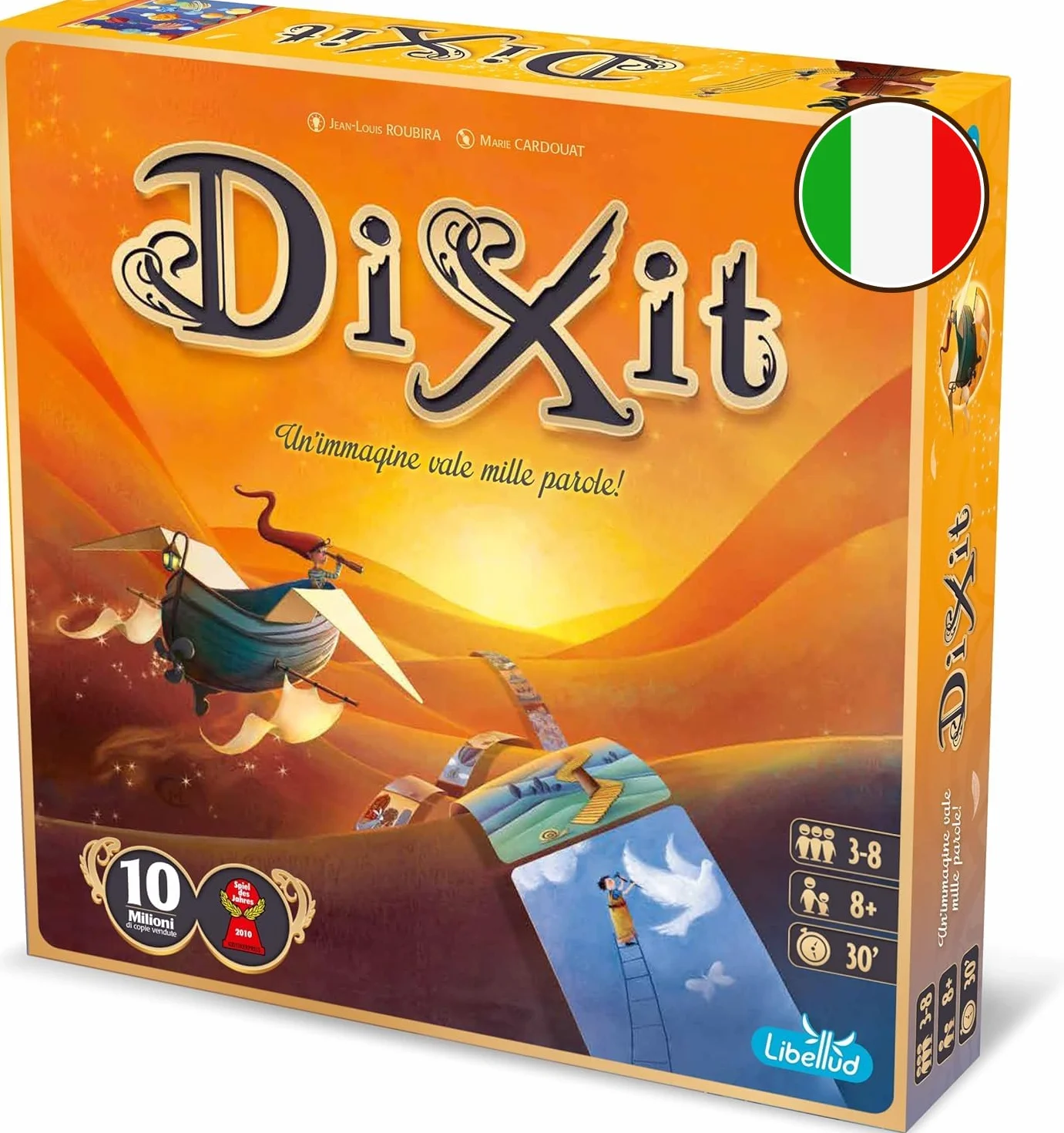Asmodee Dixit Gioco da Tavolo Immaginazione Fantasia 3-8 Giocatori 8+ Anni Edizione Italiano