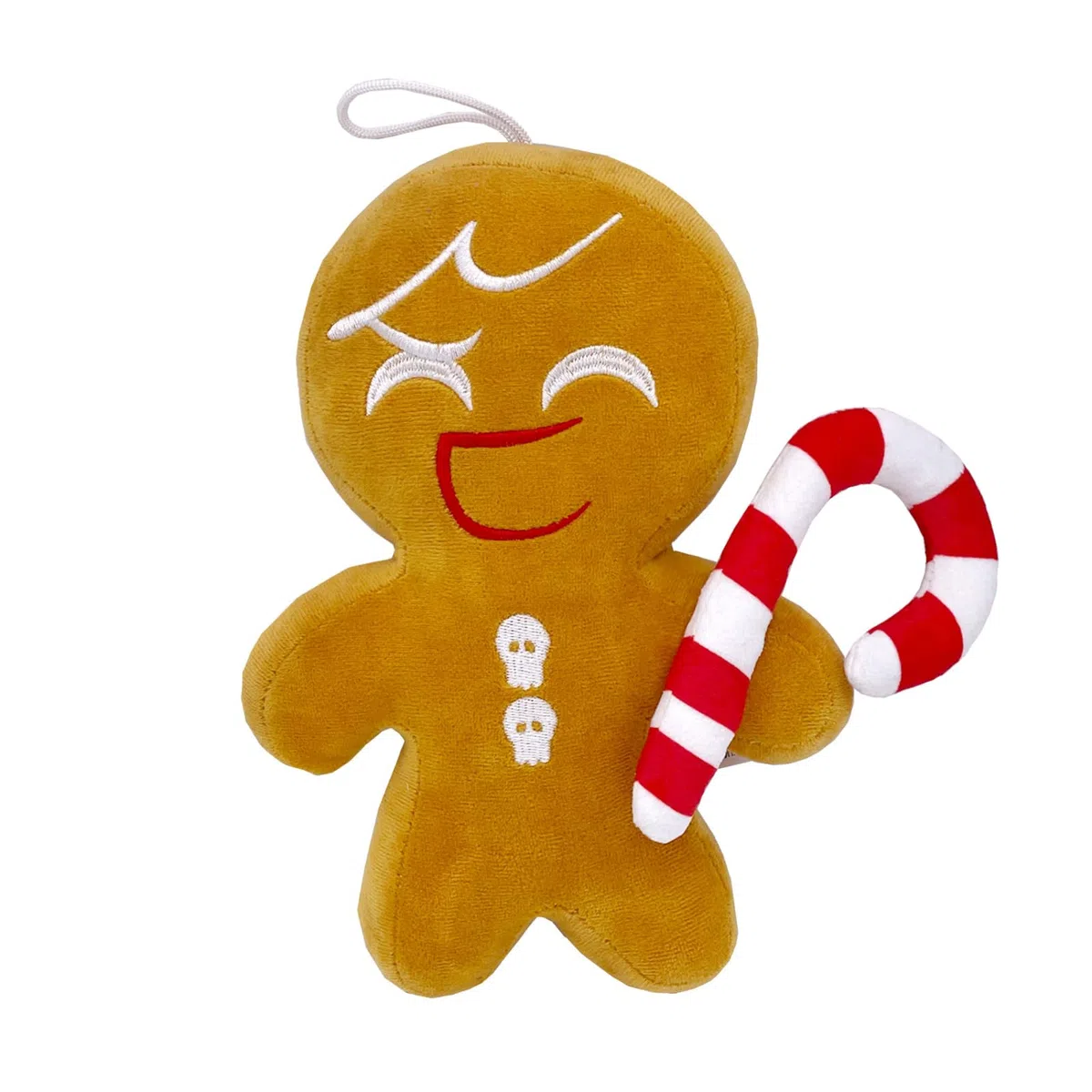 Super JAKES Shadow Milk Cookie Plush, Cookie Run Kingdom Plushies Pillow for Game Fans,Stuffed Figure Doll Birthday for Boys Girls (GingerBrave)