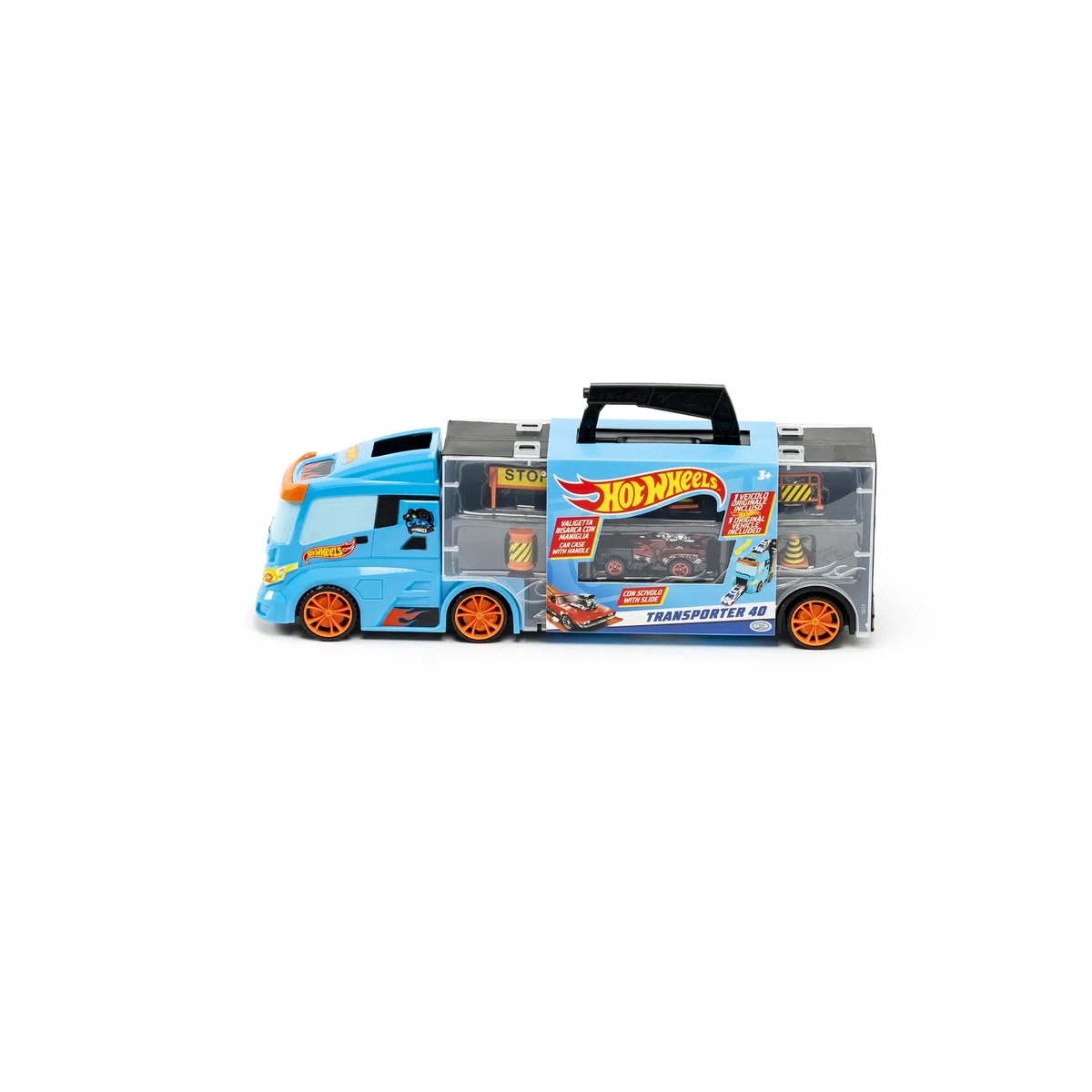ODS 42040 HOT WHEELS Transporter 40, Camion Valigetta Bisarca porta veicoli
