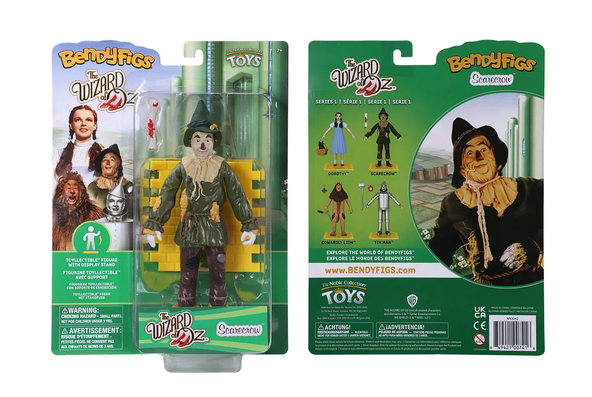 The Noble Collection: Bendyfigs: The Wizard of Oz: Scarecrow