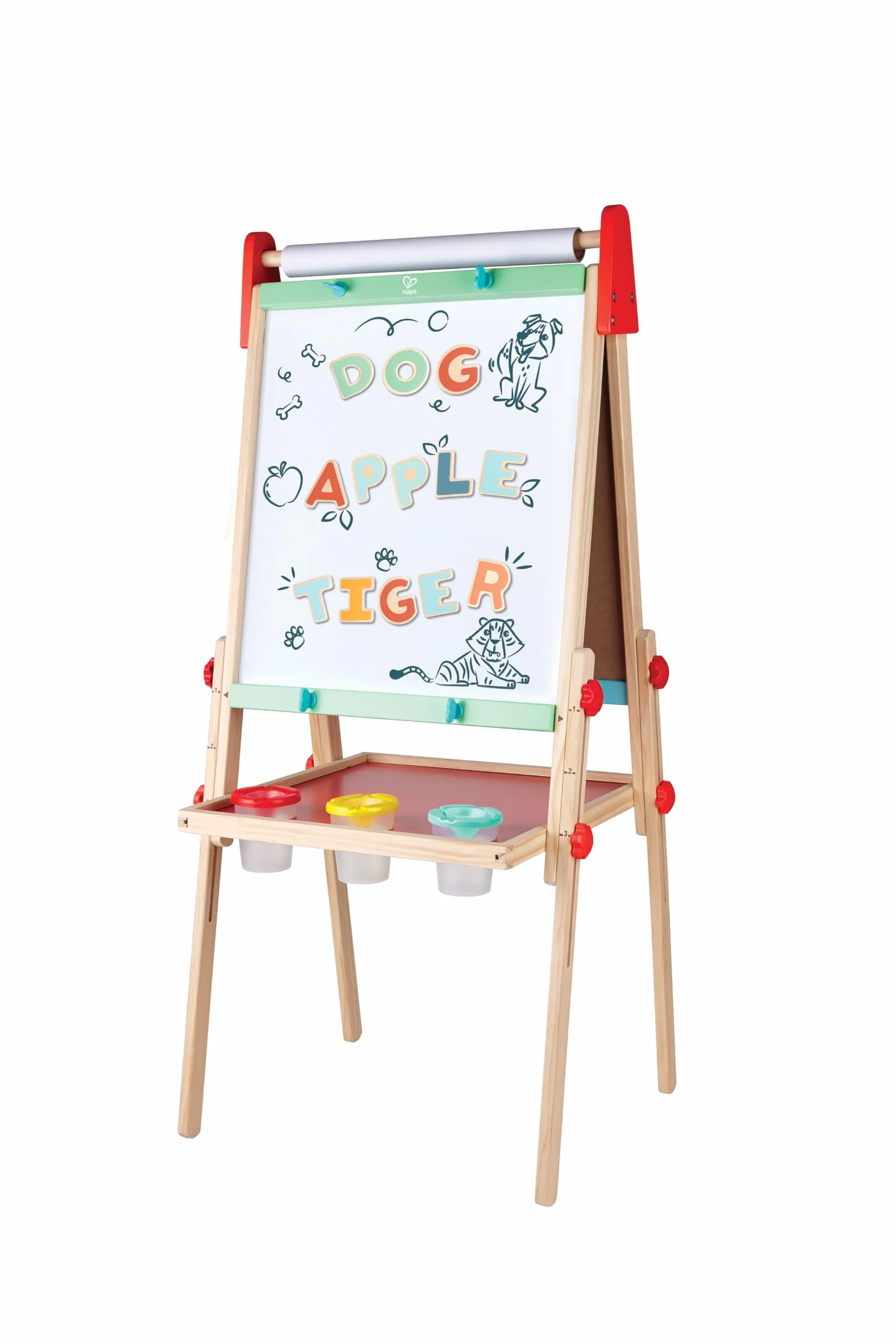 Hape Lettere magnetiche - magneti in Legno, per Bambini dai 3 Anni in su