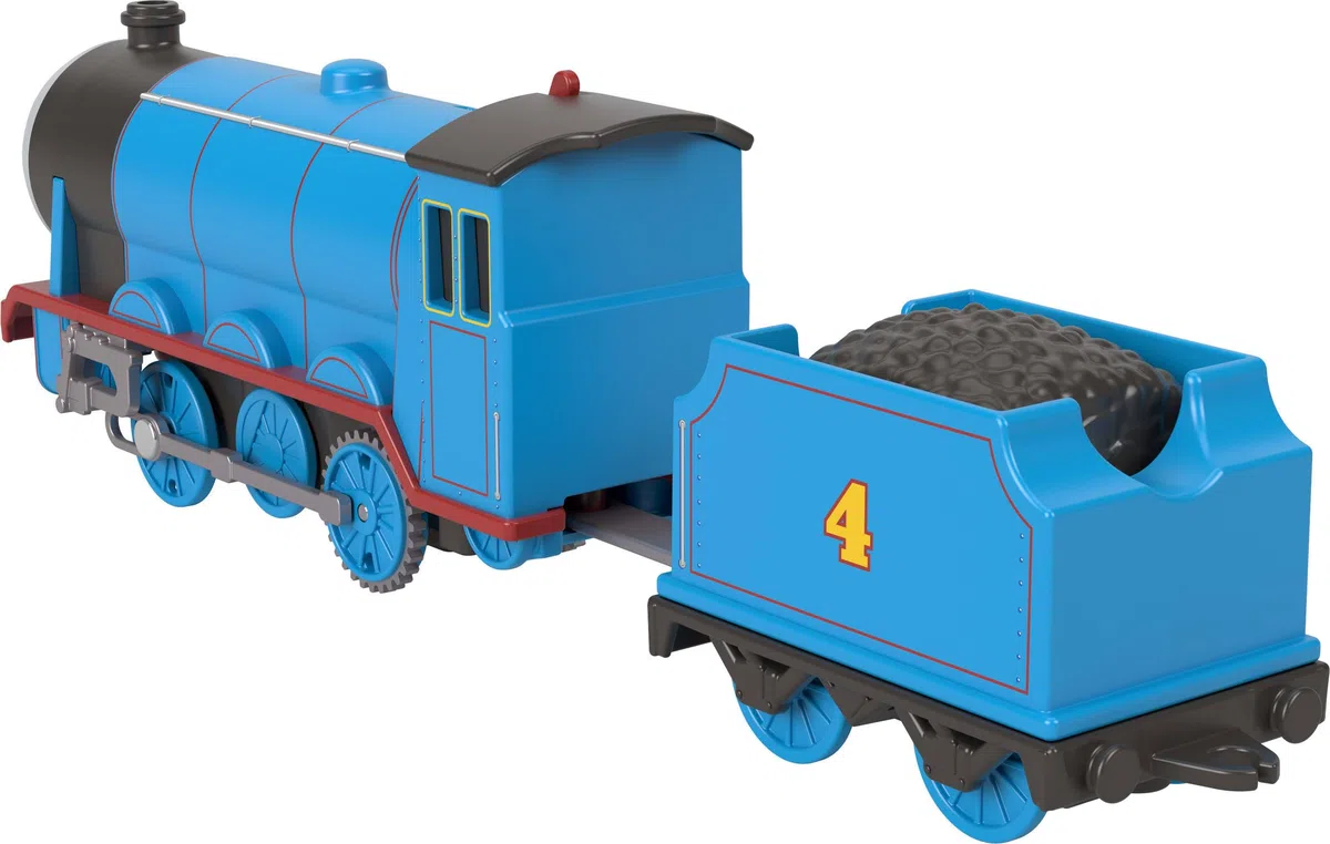 Il Trenino Thomas - Gordon, locomotiva e vagone merci in metallo motorizzati con alimentazione a pile, personaggio della serie Classica, giocattolo per bambini, 3+ anni, JGF96