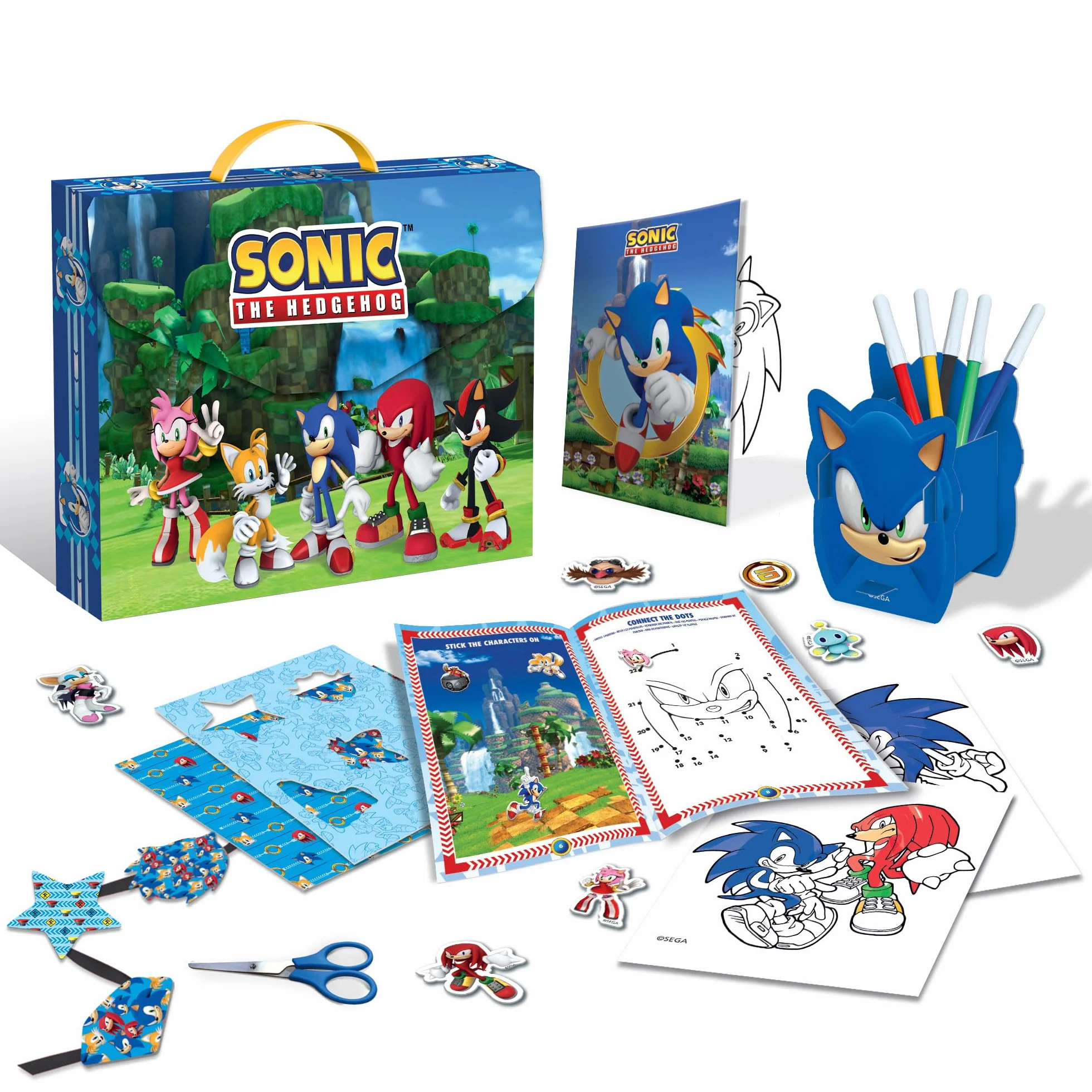 Lisciani Giochi - Sonic Creative Desk Kit, 110704