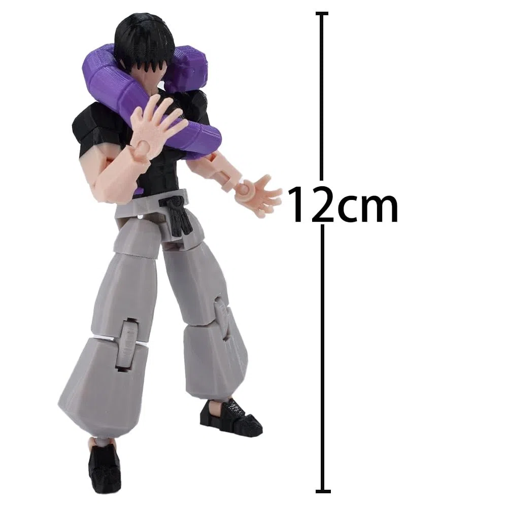 Fushiguro Toji Action Figure JJK, statuetta stampata in 3D, modello anime, da collezione, decorazione da scrivania, regalo, 12 cm