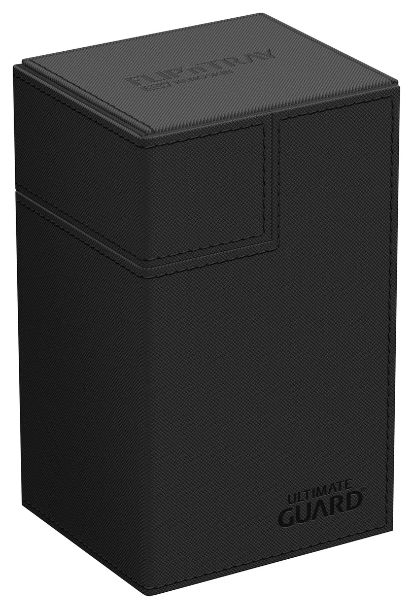 Ultimate Guard Flip`n`Tray 80+ XenoSkin Monocolor Nero
