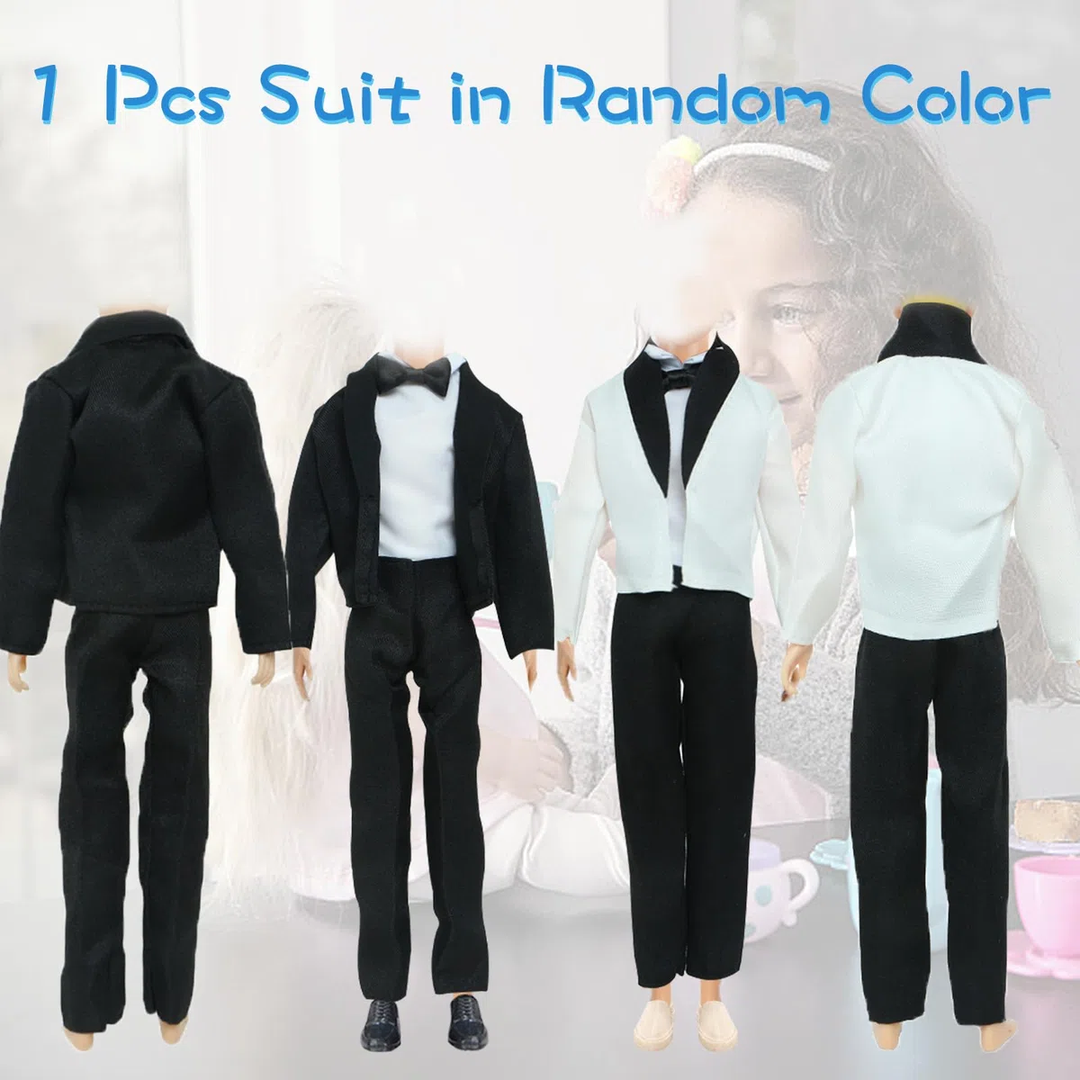 26 vestiti per bambole compatibili con Ken Abbigliamento e accessori, 1 set di vestiti, 5 vestiti per il tempo libero, 5 pantaloni, 12 scarpe, 5 ripiani per vestiti, 1 casco, 1 cuscinetto