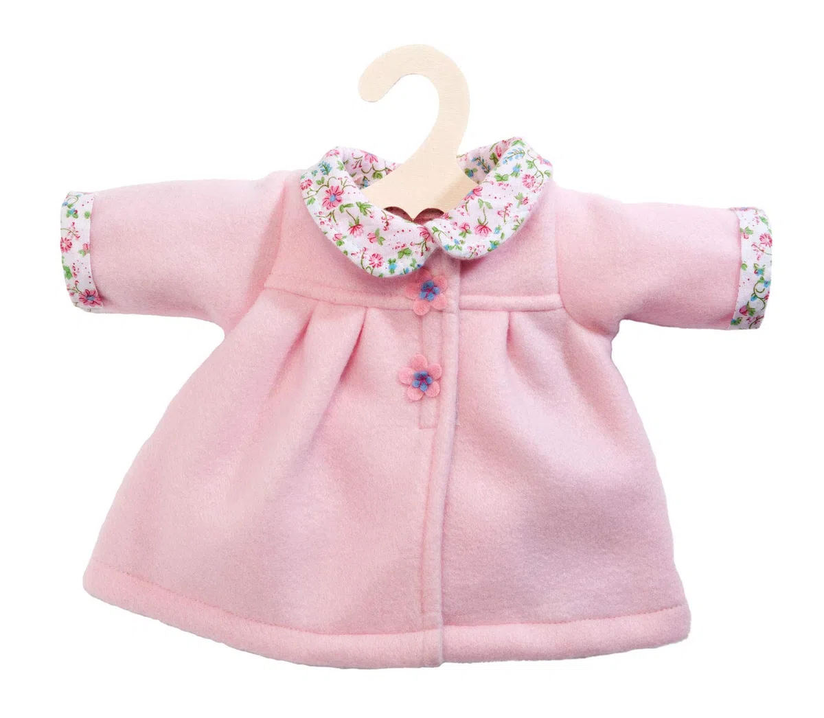 Heless 1277 - Giacca Rosa con Fiori Collare, Formato: 28-35 cm