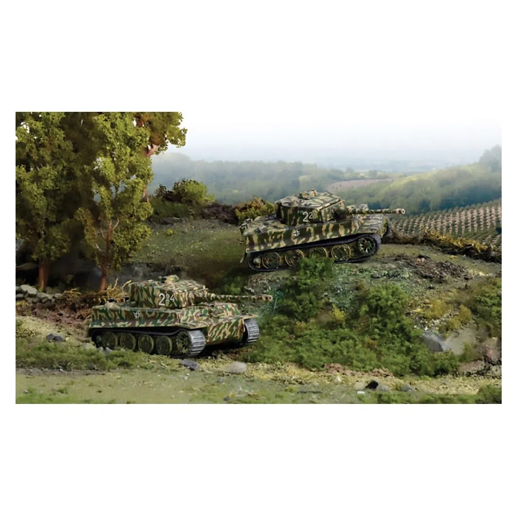 Italeri 7505 - Pz.Kpfw.Vi Tiger I - Fast Assembly (2 Pcs) Model Kit Scala 1:72