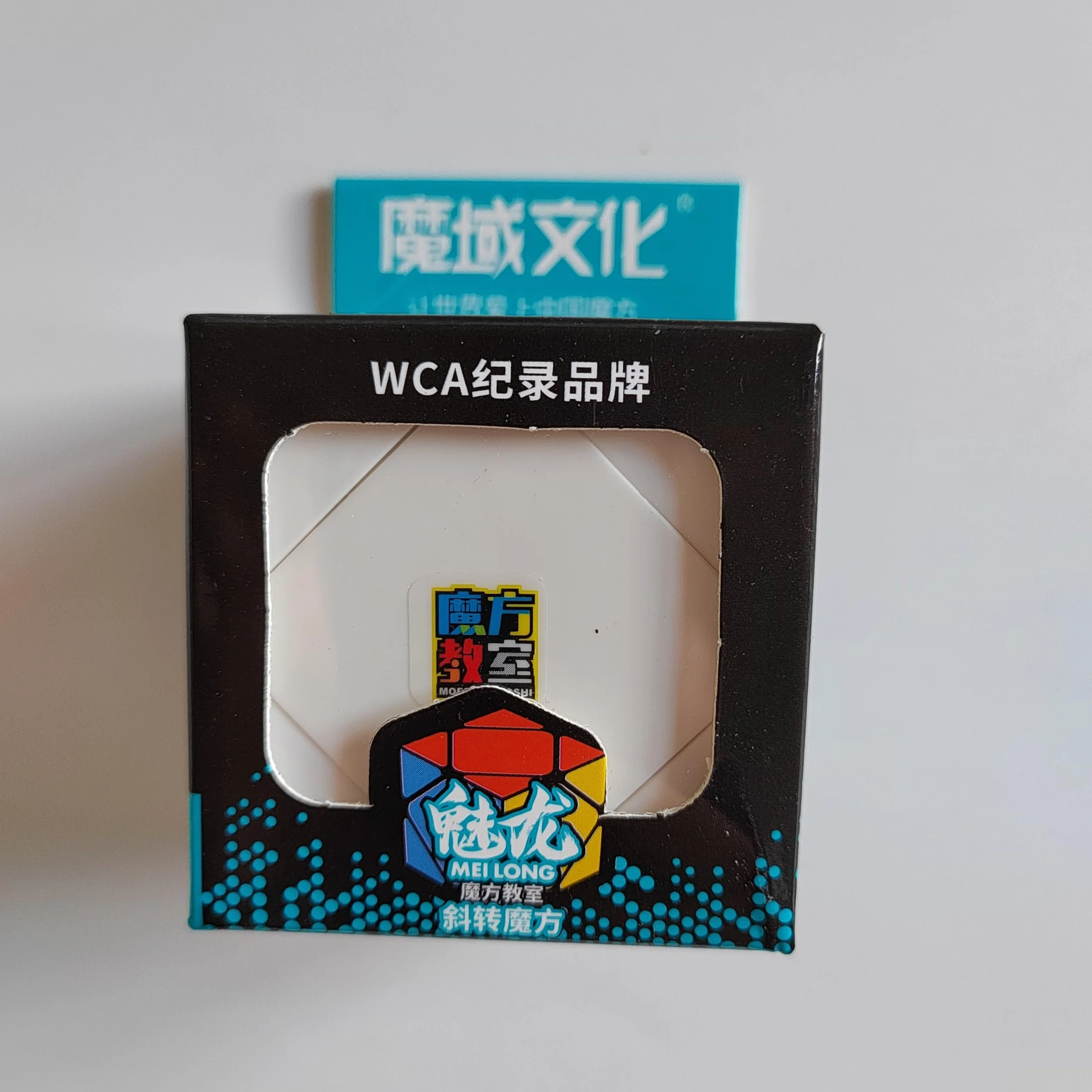 Oostifun MoYu MOFANGJIAOSHI CUBING CLASSROOM MFJS Meilong Skewb Cubing Classroom Twisty Puzzle Cubo Rompicapo Puzzle con un cubo Treppiede (Senza Adesivo)