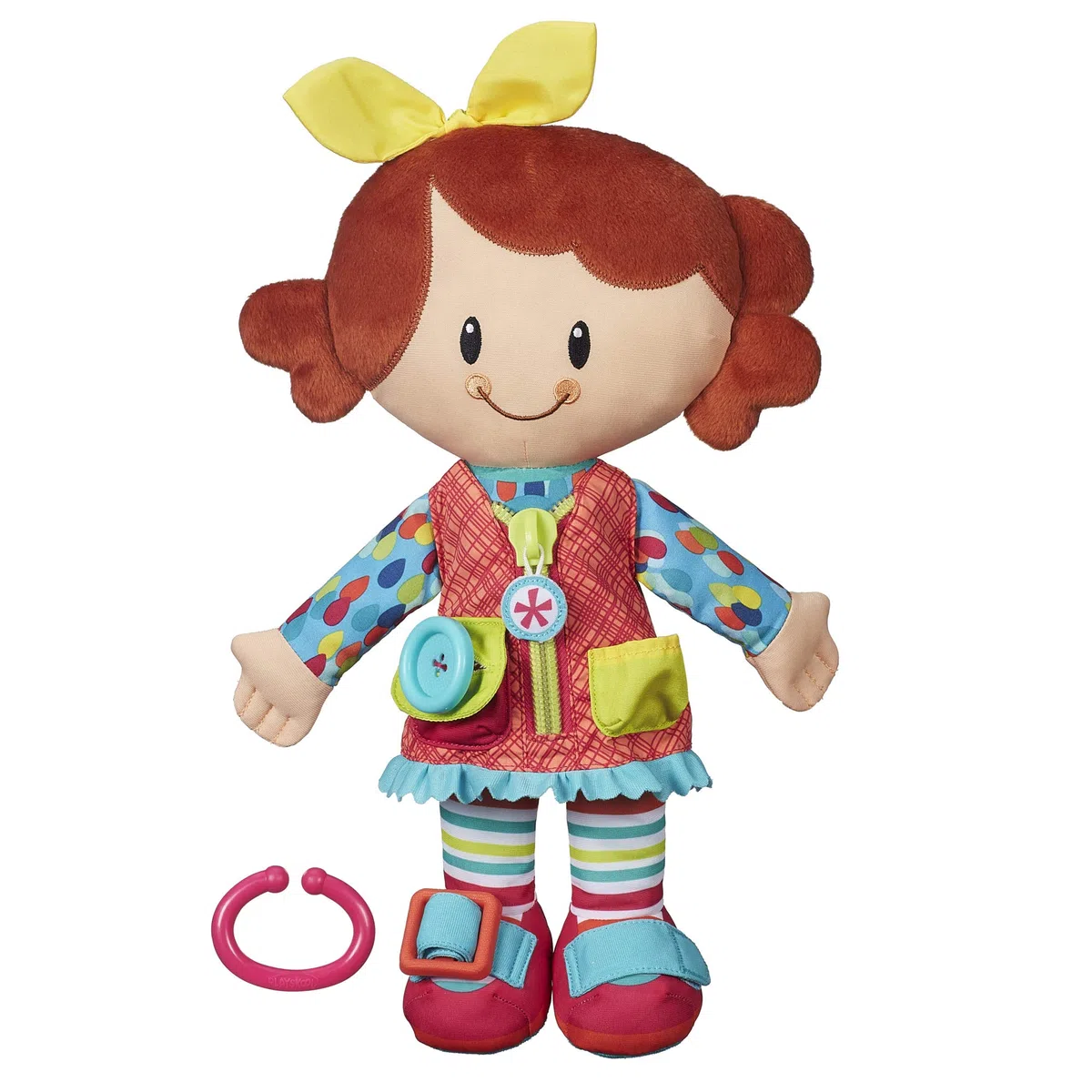 Playskool Classic Dressy Kids Girl, Bambola giocattolo in felpa per bimbi piccoli dai 2 anni in su, Esclusivo Amazon
