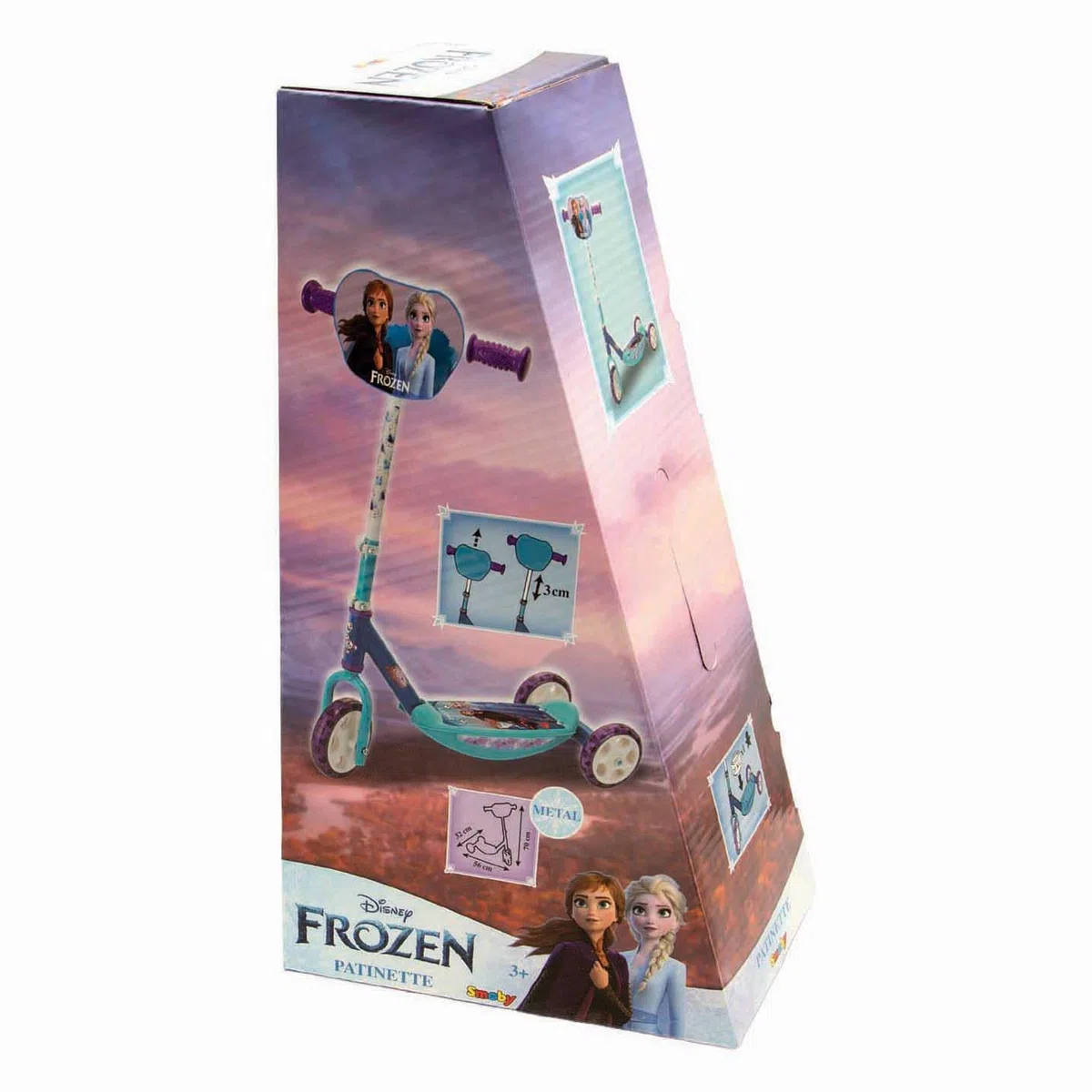 Smoby Frozen - Monopattino Tre Ruote