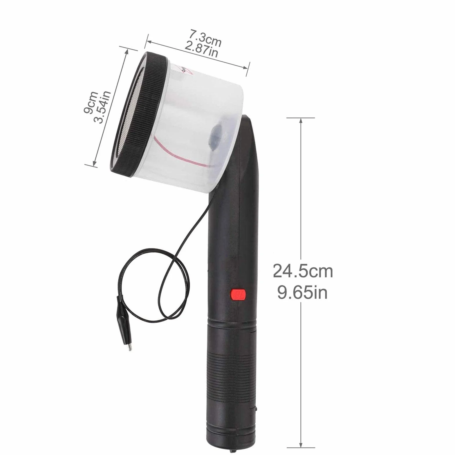 Applicatore di erba statica, strumento elettrostatico per floccaggio con spazzola e 6 tubi per erba per fai da te prato in miniatura scena, modellismo, architettura, paesaggi