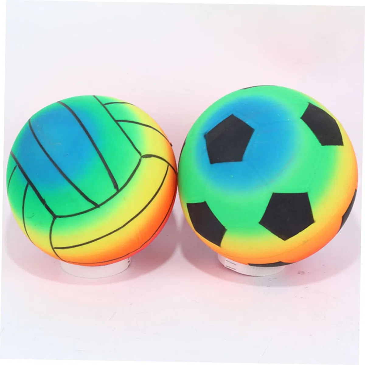 BESPORTBLE 6 Palloni Da Spiaggia Gonfiabili in Pvc Colorati Per Bambini E Adulti Giochi All'Aperto Piscina Spiaggia Giardino Feste