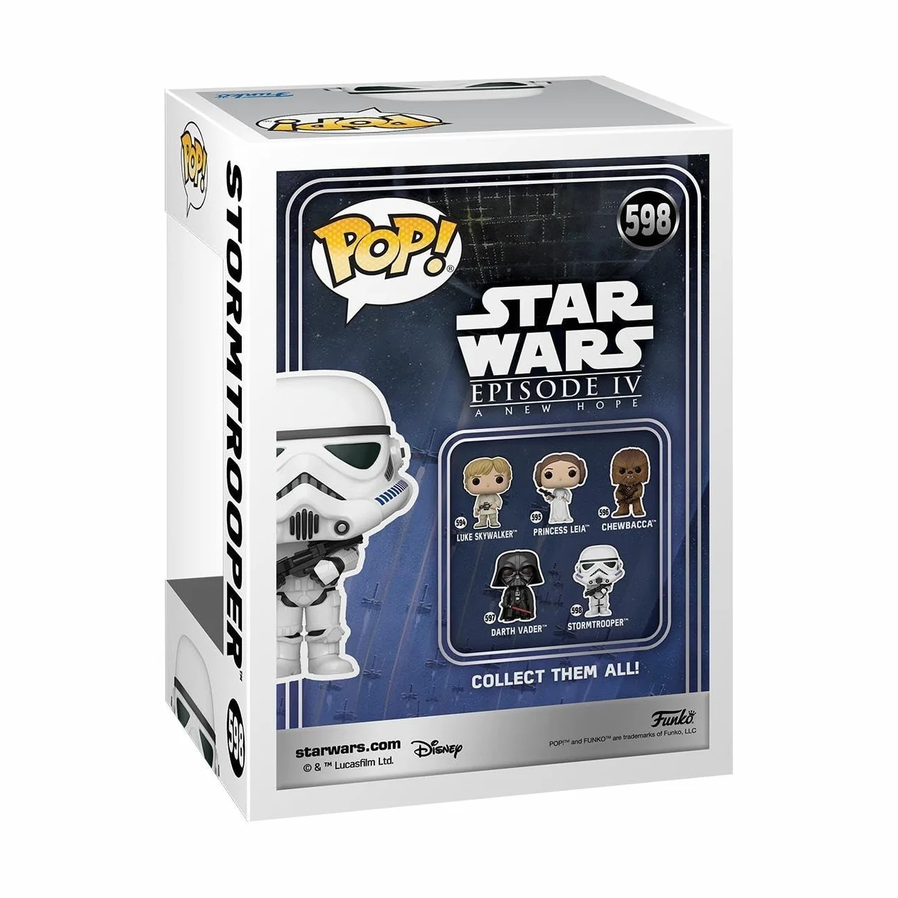 Funko POP! Star Wars: Episode IV - A New Hope - Stormtrooper - Collectable Vinyl Figure - Gift Idea - Official Merchandise - Toys for Kids & Adults - Model Figure for Collectors and Display