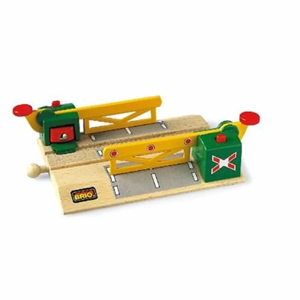 BRIO World – Passaggio A Livello Magnetico | Pista In Legno Per Bambini | Treno Brio Bambini 3 Anni O Più | Idee Regalo | Regalo 3 Anni