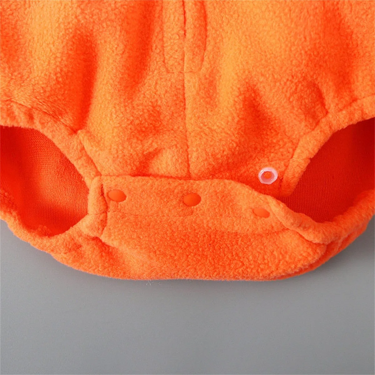 Achimlt 2 Pezzi Costume Halloween Neonato Zucca Tutina Pagliacetto Bebé Unisex, Zucca Vestito Halloween Neonato con Cappuccio Leggings a Piedi a Righe per Carnevale Feste e Cosplay