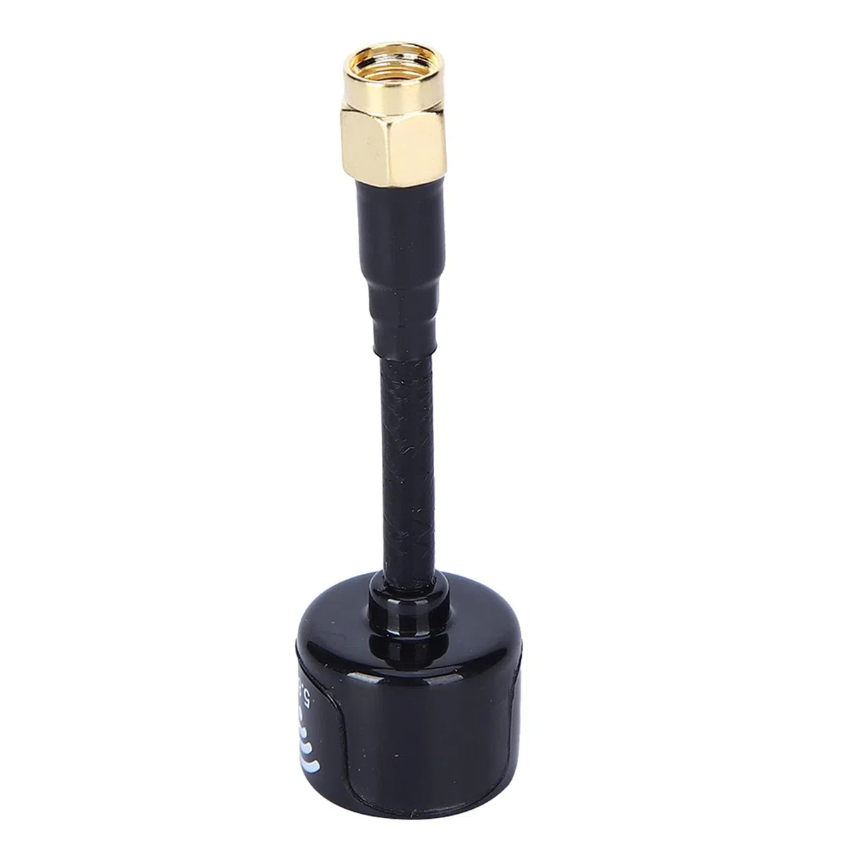Antenna 5.8Ghz, 3dBi LHCP ABS 5325-5945MHz direzionale ad alto guadagno Antenna RC Drone Ricambi Accessorio Adatto per FPV Racing Drone (SMA ago interno-nero)