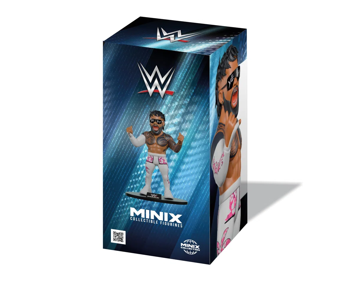 MINIX - Sports #128 - WWE - Jey Uso - Personaggio da Collezione 12 cm