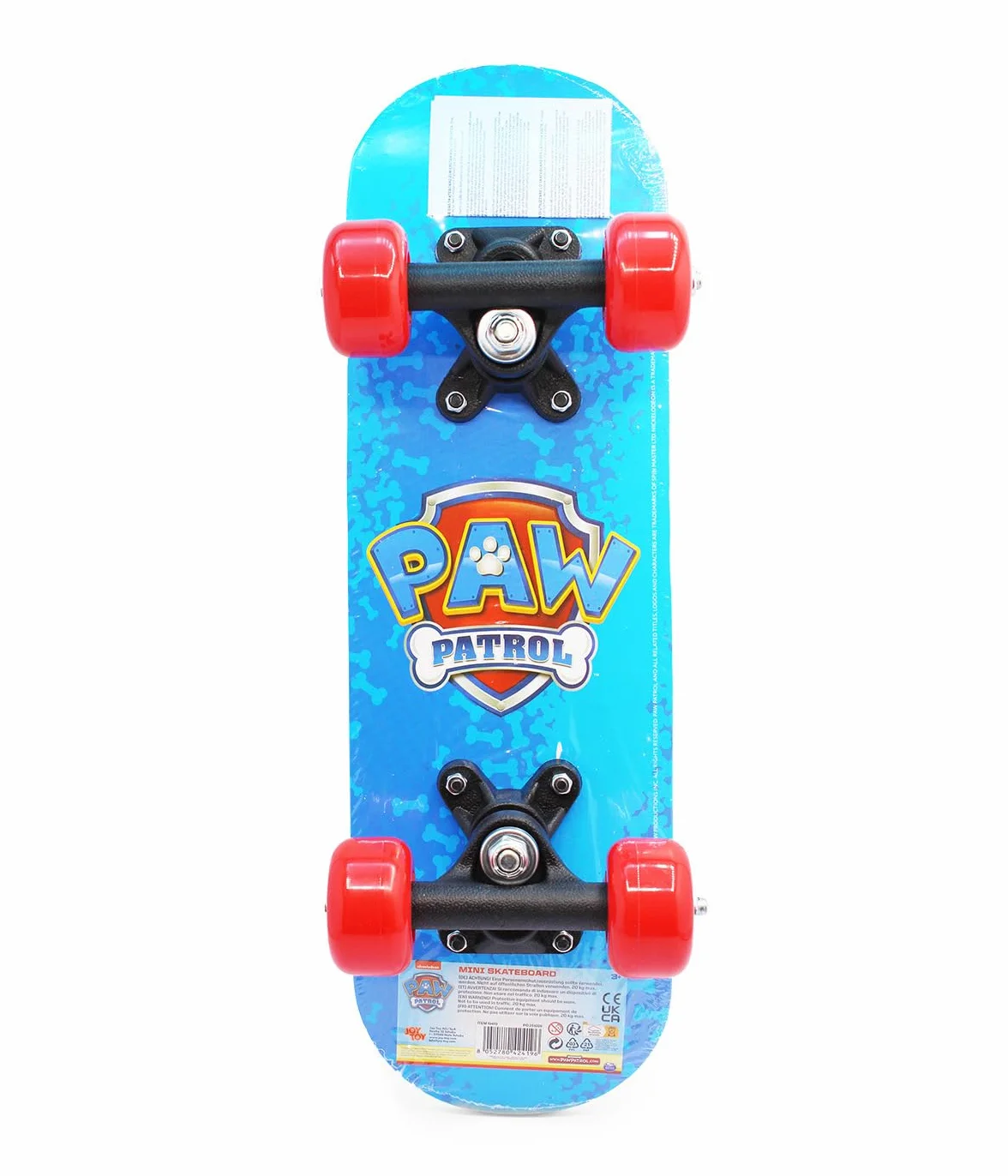 Paw Patrol Mini Skateboard in Legno 43x12x8 cm