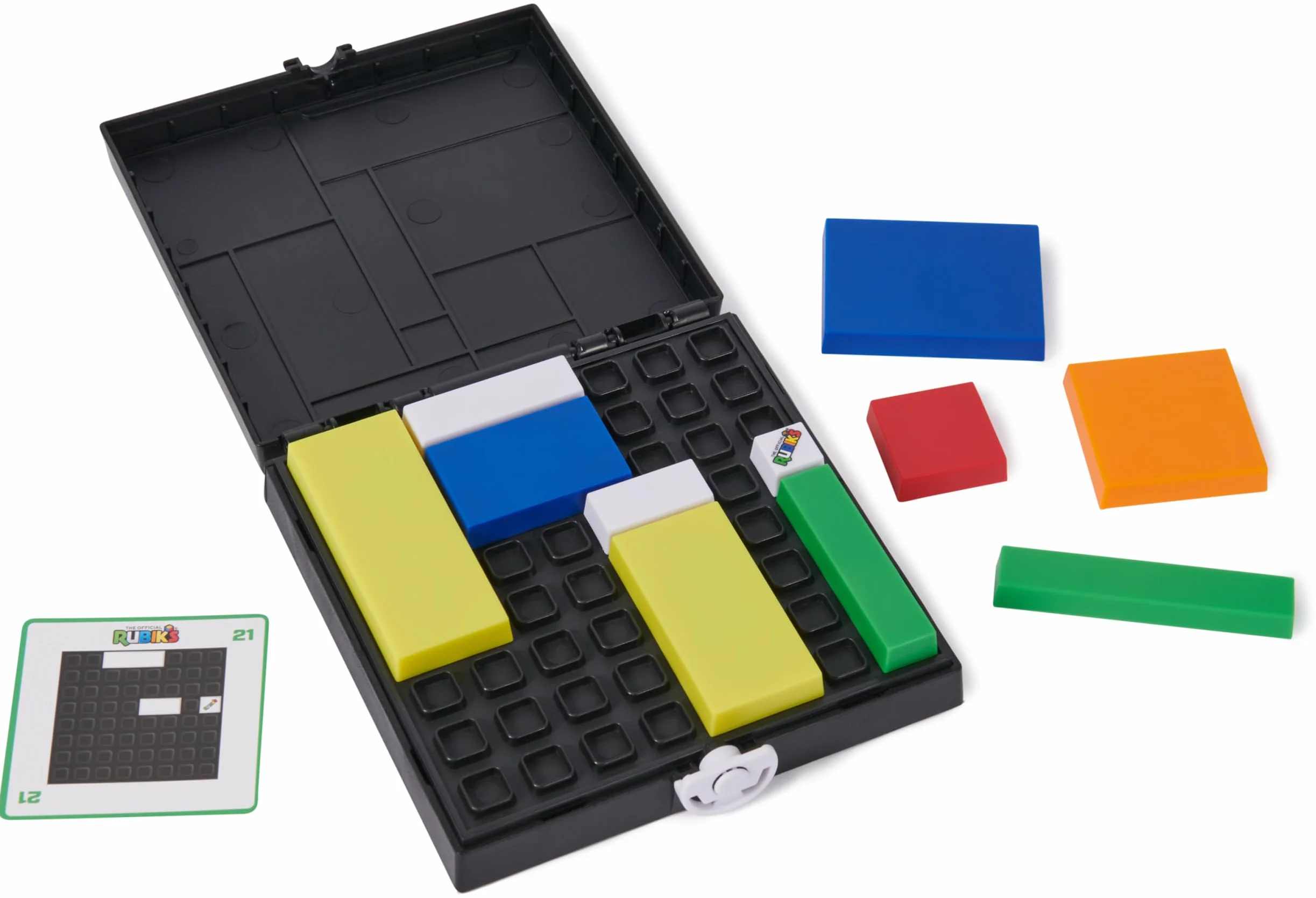 Gioco Rubik's Cube Gridlock, gioco di risoluzione di problemi ispirato al classico giocattolo tattile e rompicapo, per adulti e bambini dai 7 anni in su