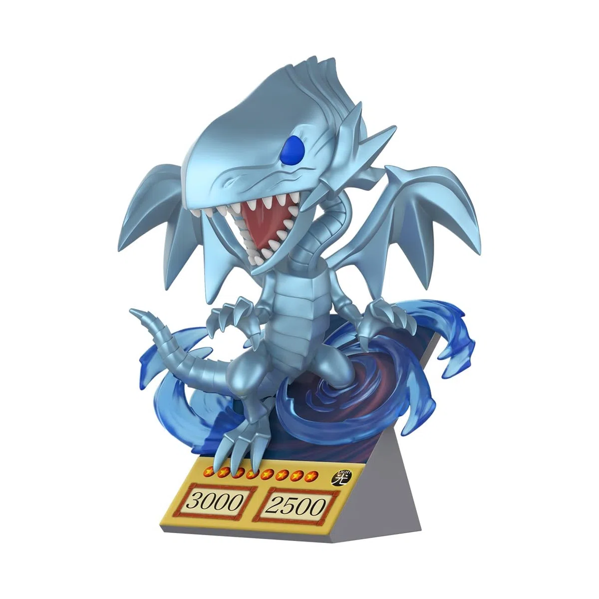 Funko POP! Premium: Yu-Gi-Oh! - Blue Eyes White Dragon - Card - Figura in vinile da collezione - Idea regalo - Prodotto ufficiale - Giocattoli per bambini e adulti
