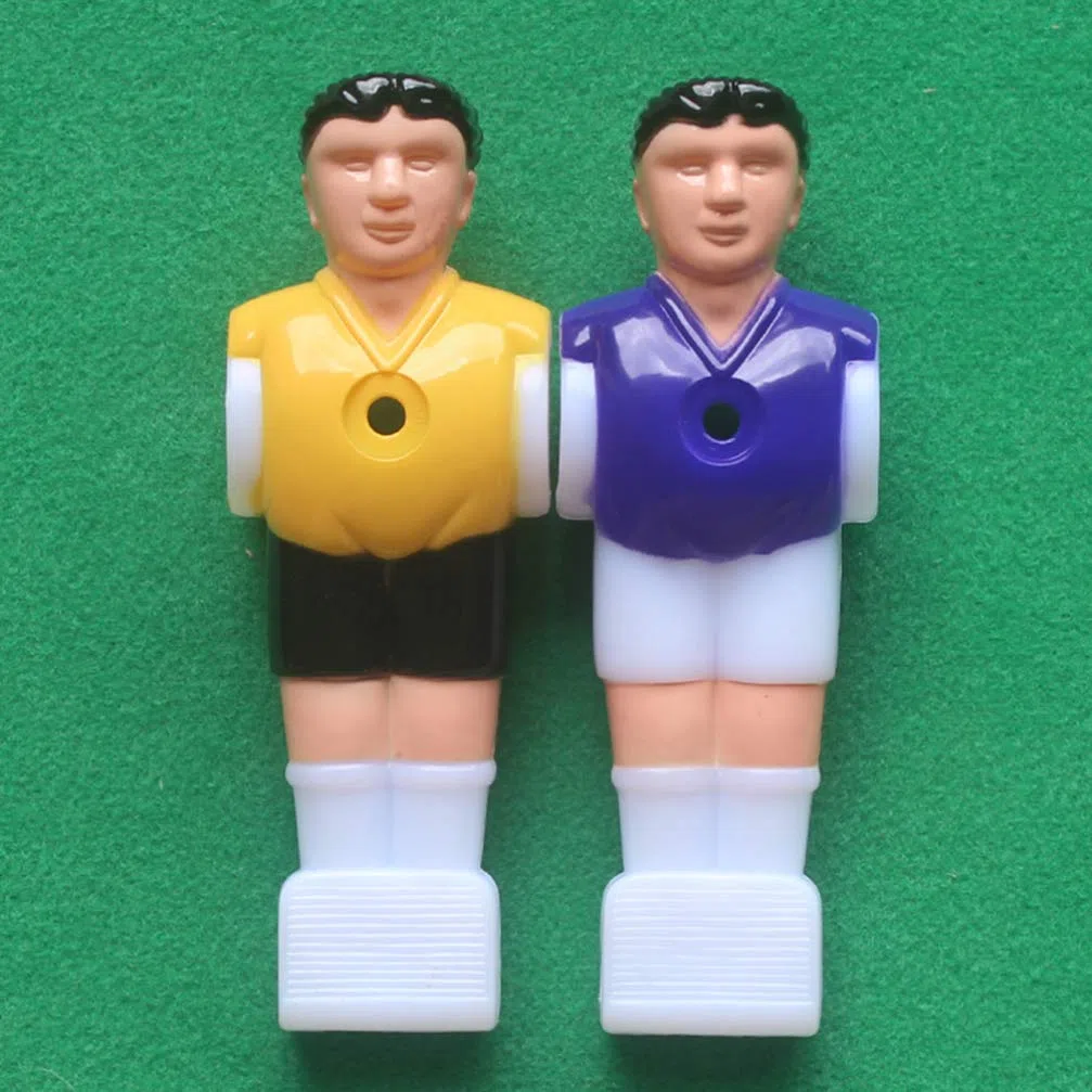 LIOOBO 6 Pezzi di Ricambio per Giocatore di Calcio Balilla da Tavolo da Uomo Pezzi di Ricambio da Giocatore di Calcio da Tavolo