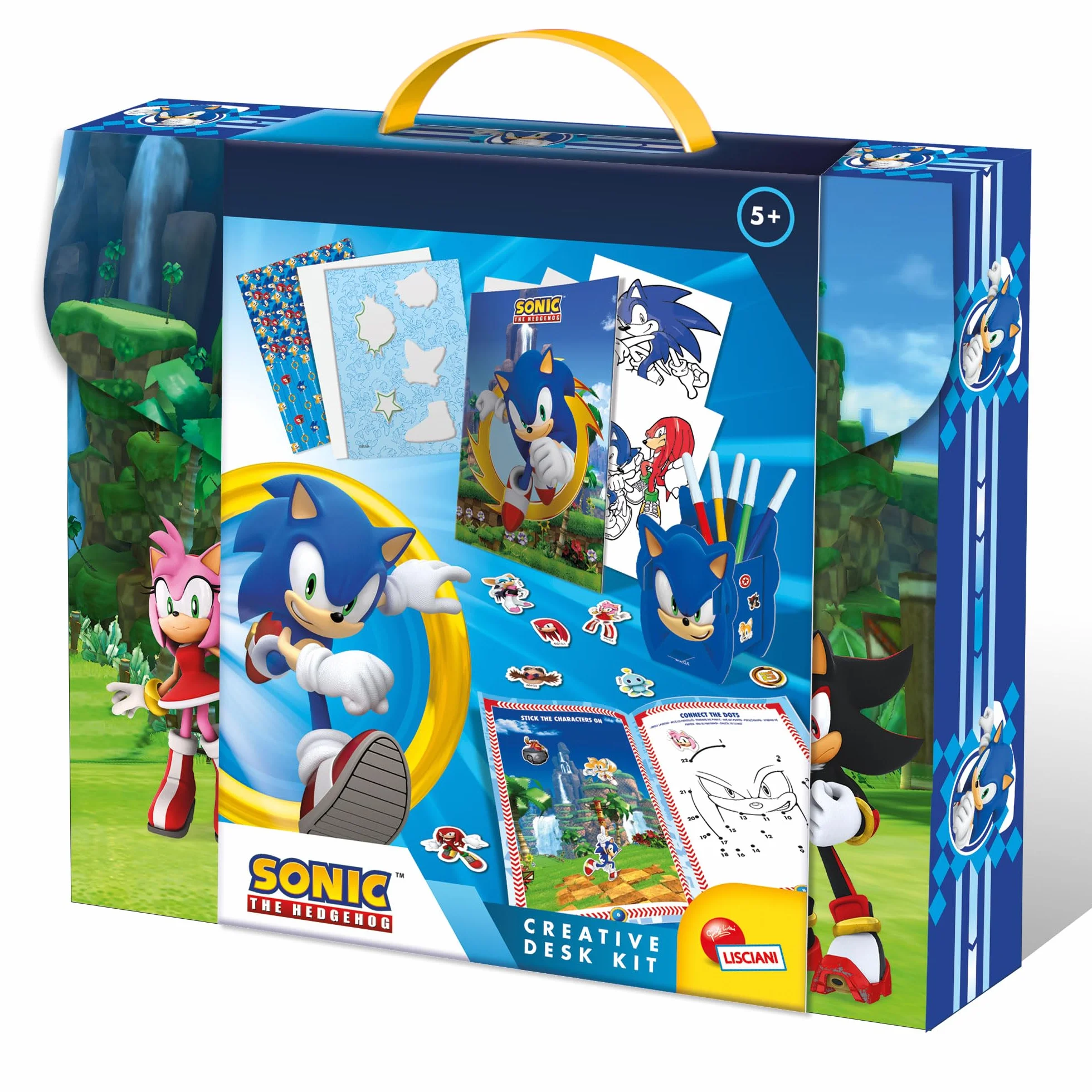 Lisciani Giochi - Sonic Creative Desk Kit, 110704