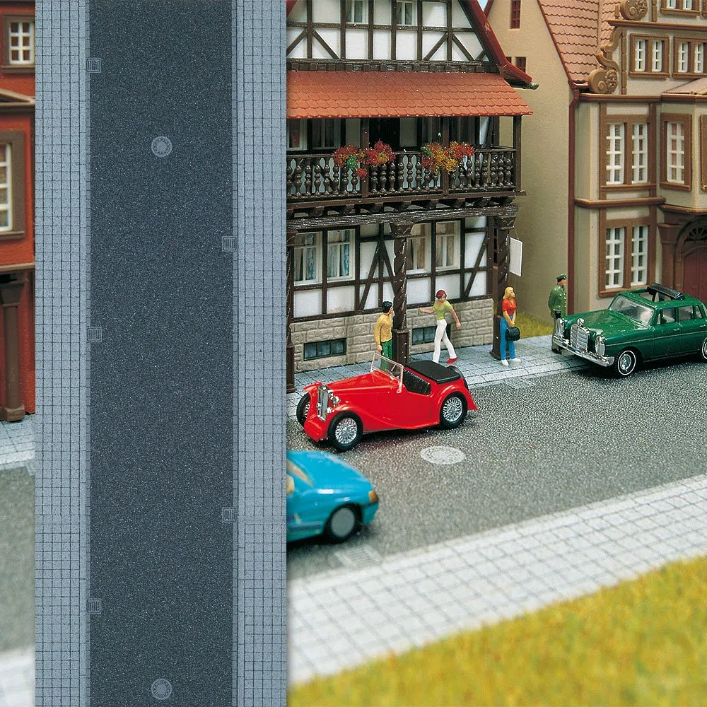 Busch 6038 H0 Stadtstrasse [Giocattolo]
