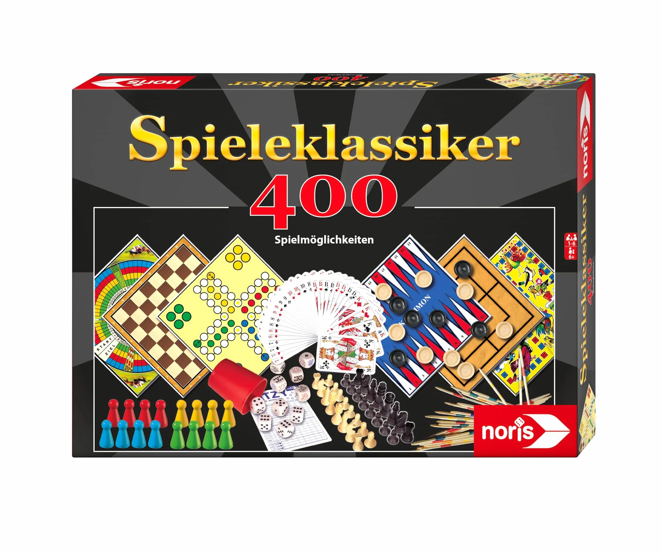 Noris Spieleklassiker 400 Spielmöglichkeiten