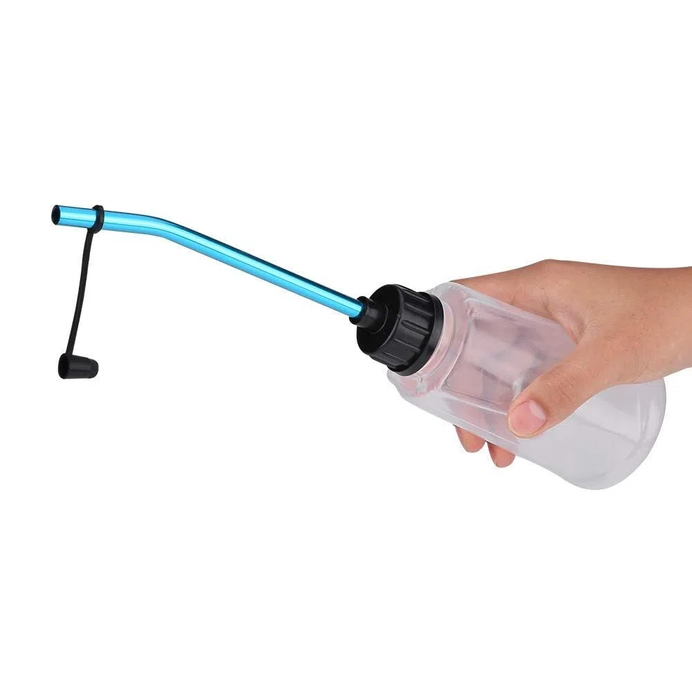 Bottiglia Di Riempimento Olio RC, 29,5 Cm/11,6 Pollici Bottiglia Di Ricarica per Riempimento Carburante Nitro Rc Contenitore Oliatore per Auto Telecomandato in Plastica