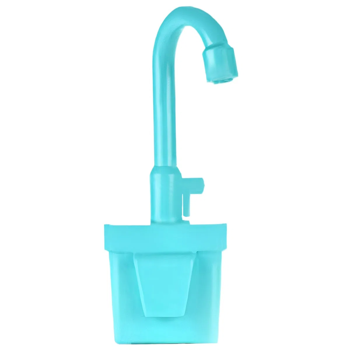 Rubinetto per lavandino giocattolo in plastica, lavandino da gioco con sostituzione dell'acqua corrente Rubinetto per giocattoli da cucina Accessori per casetta da gioco per bambini / 5, 5x10, 2x3