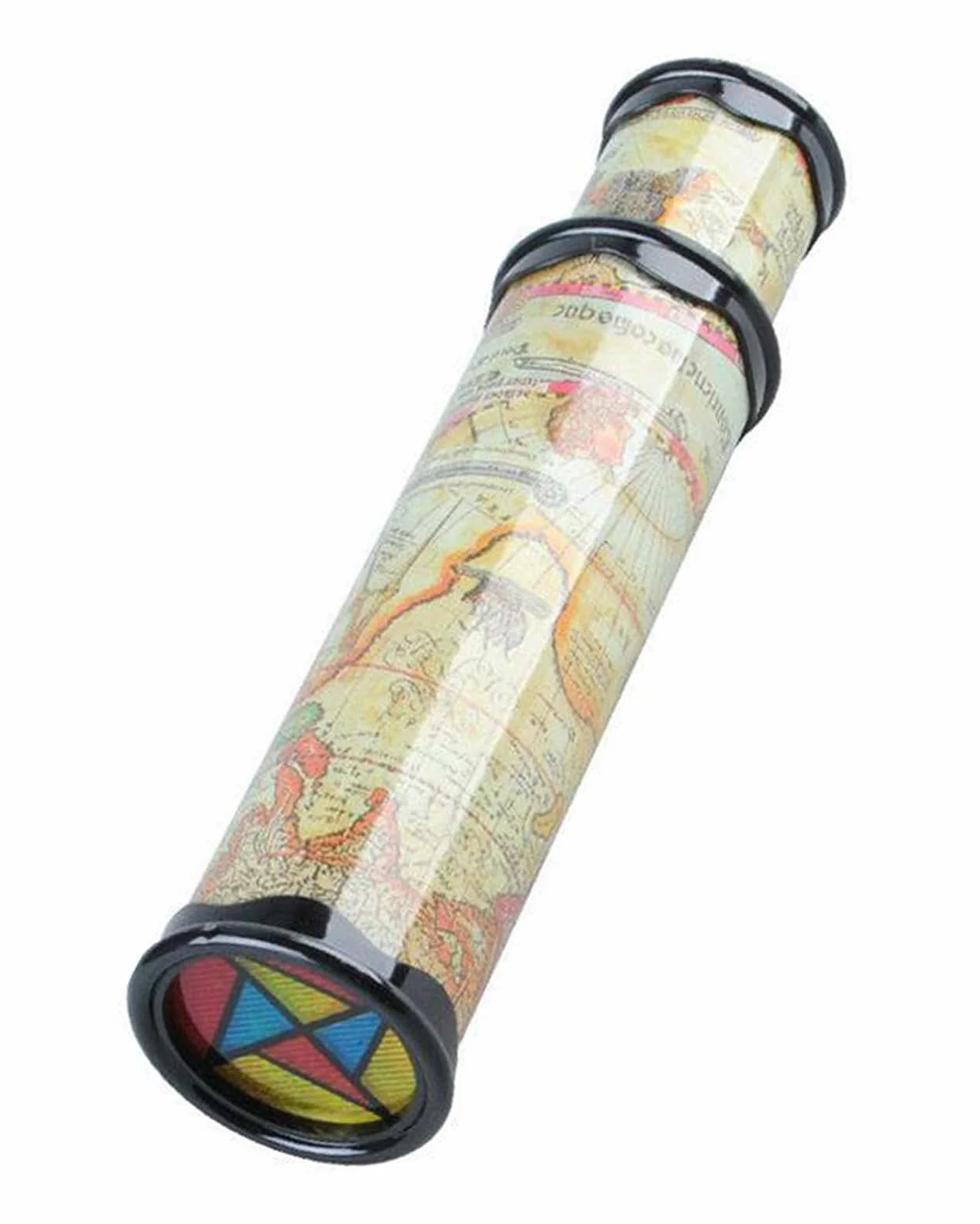 ZEALMAX Giocattolo estensibile caleidoscopio giocattolo nostalgico fatto a mano regalo Caleidoscopio magico, antico mondo