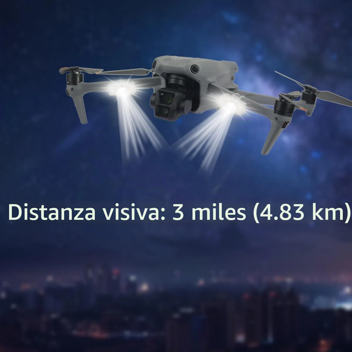 Luce Stroboscopica,Luci Notturna Anti Collisione per Drone,Flash LED Strobe Light per DJI Neo 2,Flip,Mini 5 3 4 Pro 4K SE 2,Air 3S 2S,Mavic 4 3,Spark,FPV,Avata,EVO Accessori(1 pezzi)