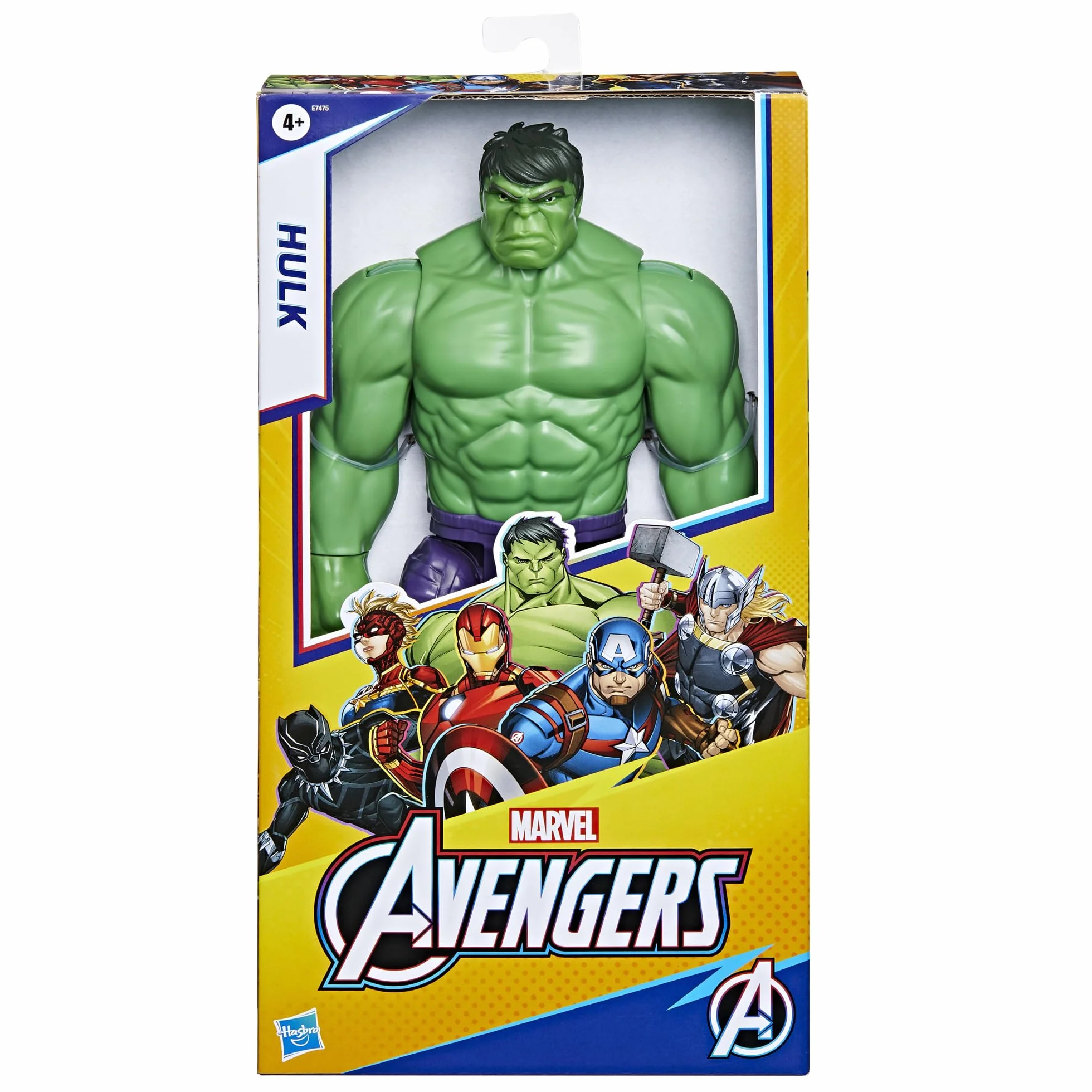 Hasbro Marvel Avengers Titan Hero Series Blast Gear, Action Figure di Hulk, Classe Deluxe, di 30 cm, per Bambini dai 4 Anni in Su