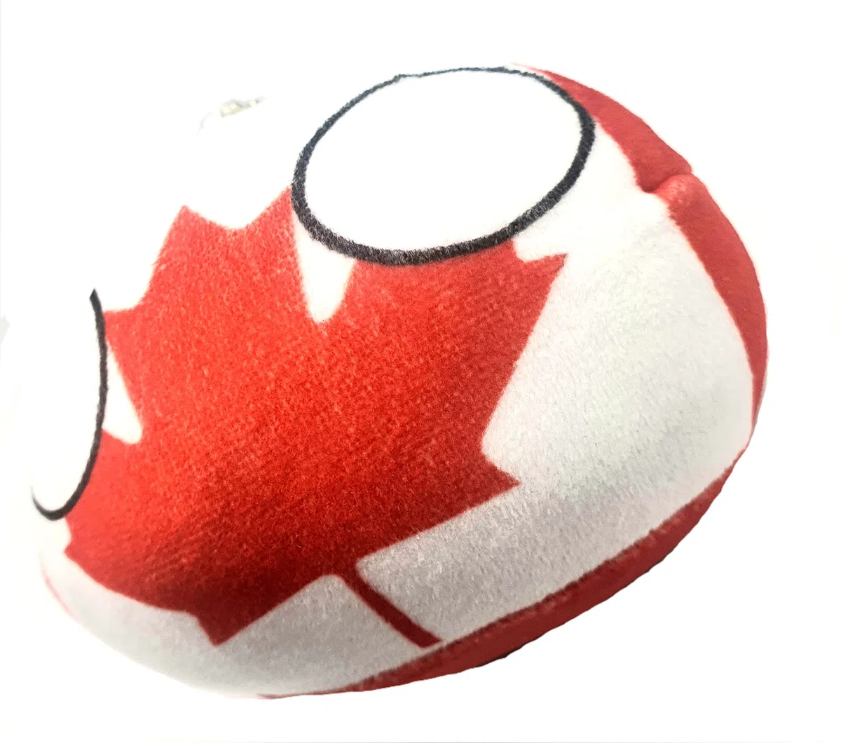 10 cm Countryballs Country Ball carino Canada Canada foglia d'acero bandiera coccolosa Meme Ball giocattolo regalo