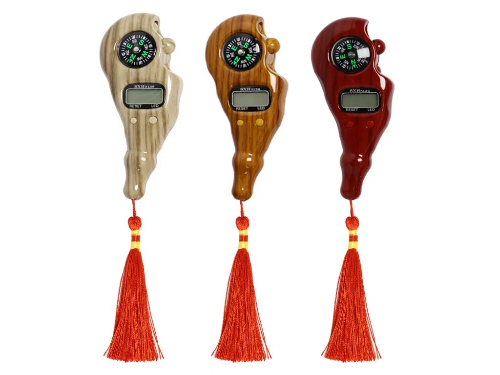 Anlising 3PCS Contatore Digitale Perline, Buddha Perline Contatore, con Bussola, Contatore di Perline di Preghiera, Digitale Contatore del Riscontro, per Dita Attive,Meditazione,Preghiera,Rilassamento