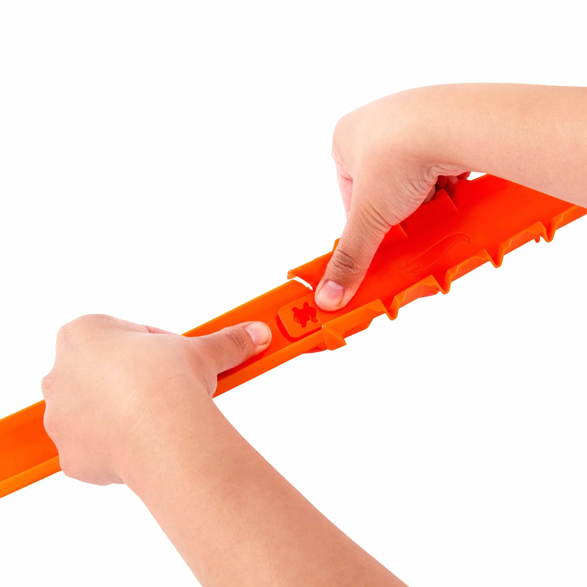 Hot Wheels - Attacco del Gorilla, set con curva pieghevole e officina, sconfiggi il gorilla e vinci la corsa, veicolo incluso e pista con sistema Speed Snap, 4+ anni, JHL92