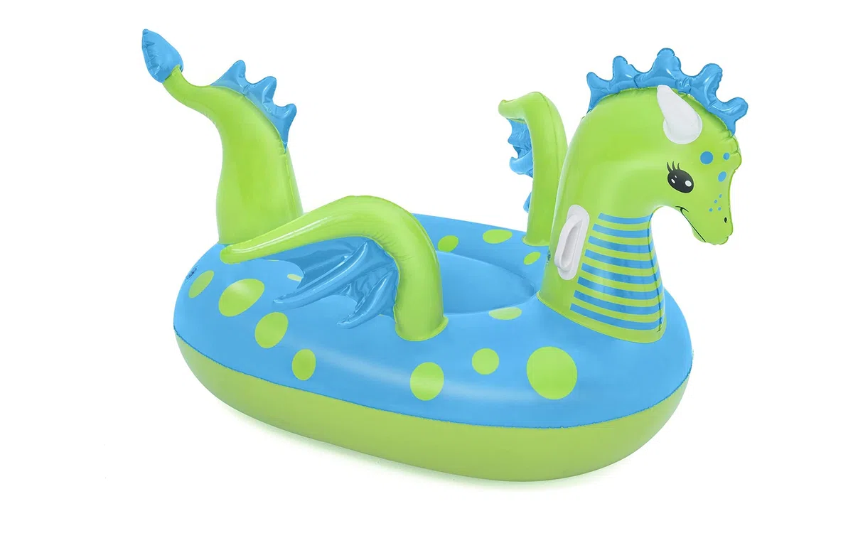 Bestway 41476 Cavalcabile Fantasy Dragon 1,34 m x 1,42 m