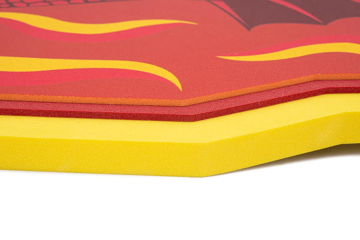 Papo - Scudo di Fuoco Giocattolo Bambino - 3 Anni + - Collezione Armi in Schiuma - Gioco Creativo Avventura Fantastica - Idea Regalo Giocattolo Bambina Bambino