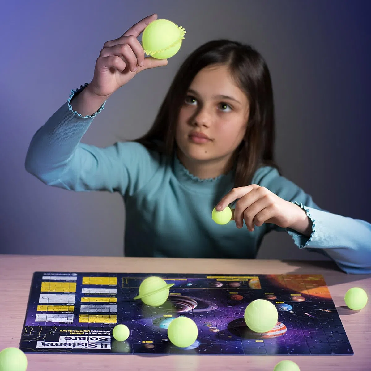Clementoni x Geopop - Segreti dello Spazio, Puzzle 150 Pezzi, Gioco Scientifico per Bambini 10+ Anni per Scoprire Pianeti, Costellazioni e Sistema Solare, Made in Italy, Lingua Italiana, 19426
