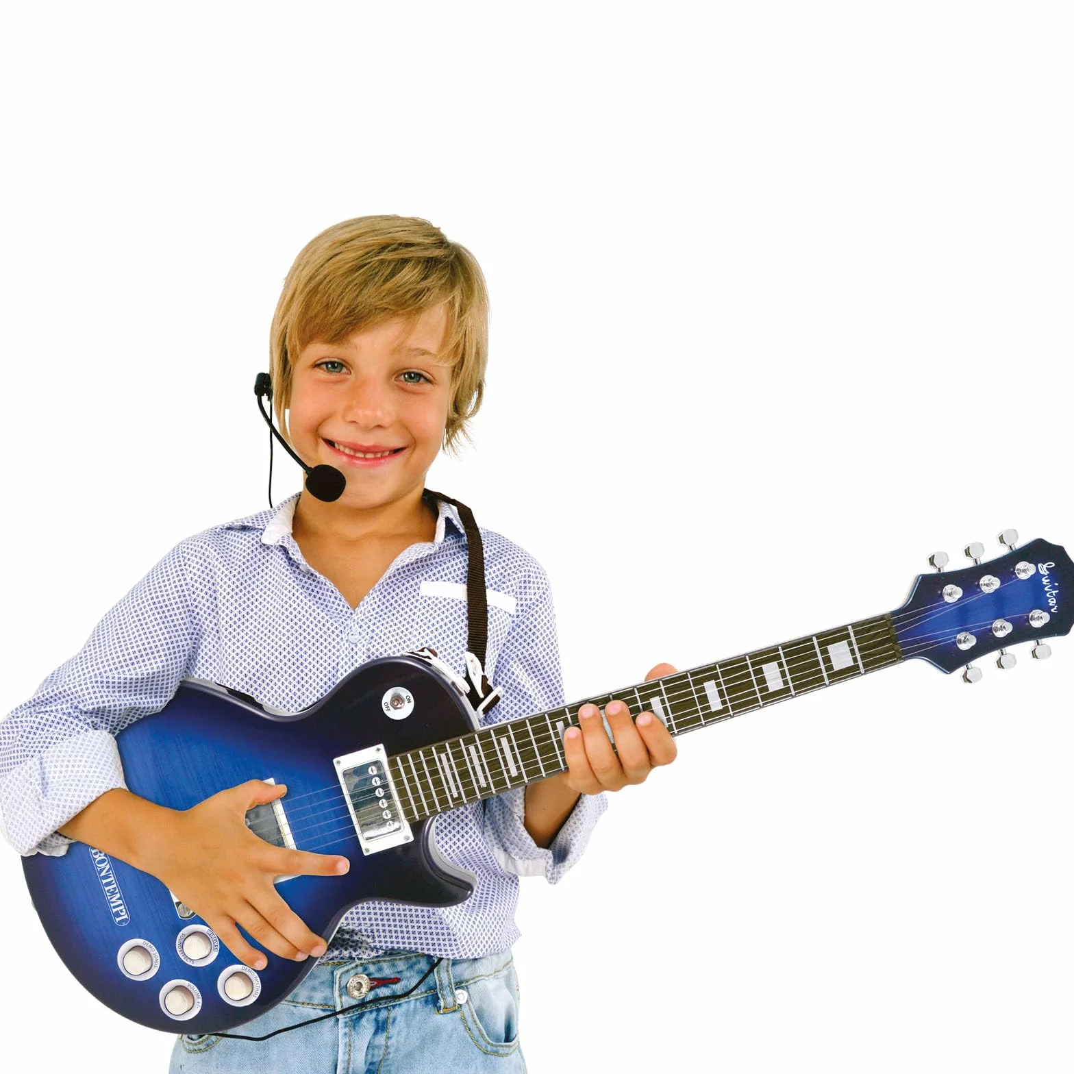 Bontempi | SoundSculpt - Chitarra Elettronica per Esplorare Nuovi Suoni e Creare Musica Senza Limiti con Microfono e Senza Fili