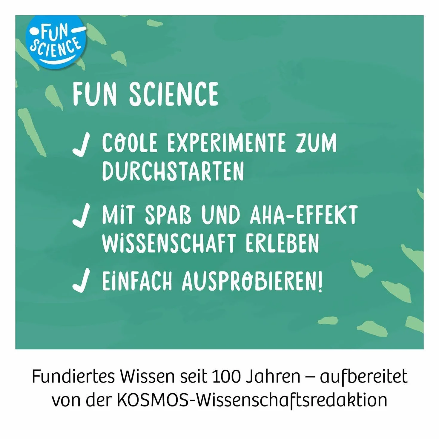 Kosmos Fun Science 637231 - Kit per esperimenti per Principianti e Bambini a Partire dagli 8 Anni