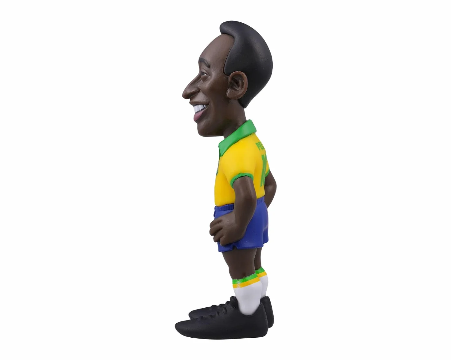 MINIX Pele Brazil 1st Kit 12 centimetri Figura - Figura Pele da collezione Sport Football Icon Range per i fan